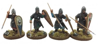 Armoured Norman Infantry #1 - Footsore Miniatures