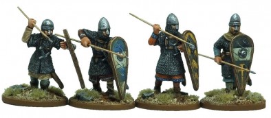 Armoured Norman Infantry #2 - Footsore Miniatures