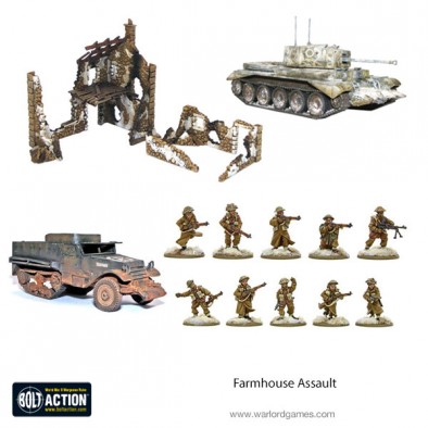 Bolt Action Farmhouse Assault - Warlord Games