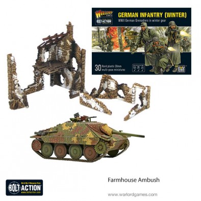 Bolt Action Farmouse Ambush - Warlord Games