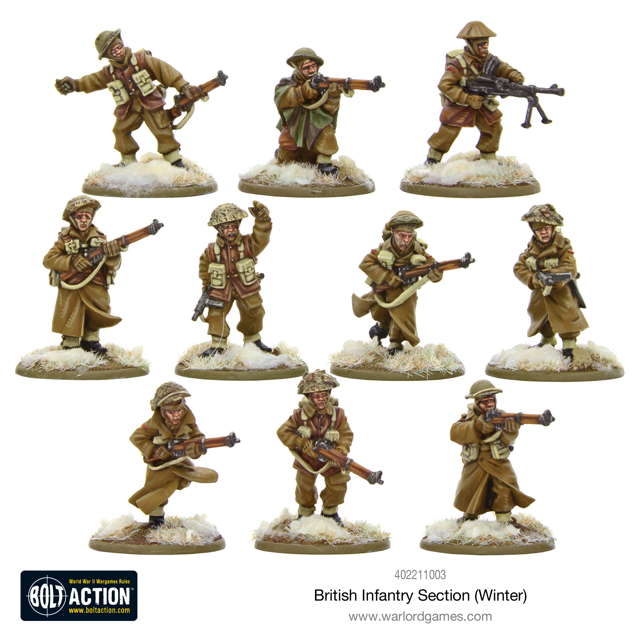 The Allies Wrap Up Warm In Winter Gear For Warlord Games’ Bolt Action ...