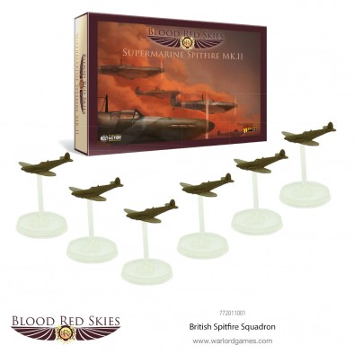 British Spitfire Squadron - Blood Red Skies