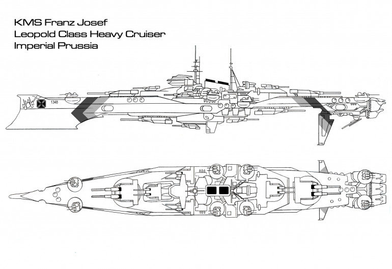  Built for heavy broadsides and named for the old Germanic kings of Prussia and Imperial Germany, the Leopold class stands perhaps as the epitome of the 