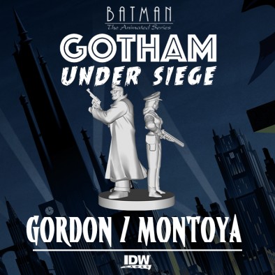 Gotham Under Siege Gordon & Montoya - IDW Games