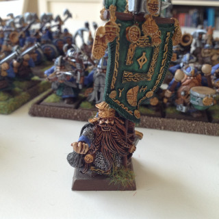 Dwarves; a speedpainted army done in three days by a friend (the owner) and myself