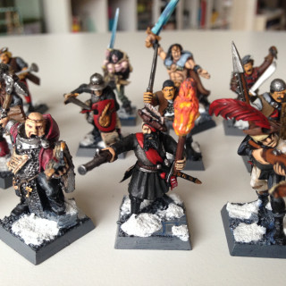 Mordheim / Frostgrave Warband; both old and new models