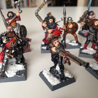 Mordheim / Frostgrave Warband; both old and new models