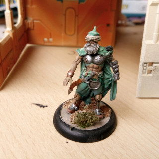 First miniatures get painted