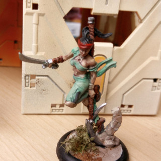 First miniatures get painted