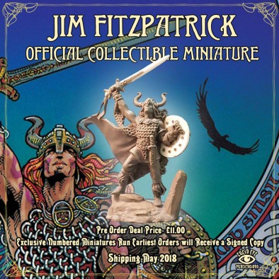 Jim Fitzpatrick Collectable Miniature