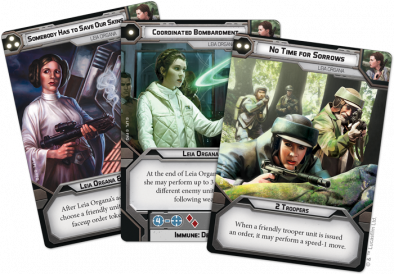 Leia Organa (Cards Alt) - Star Wars Legion