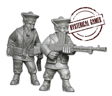 Panzerfauste Gnome Fusiliers Marins  #3- Hysterical Games