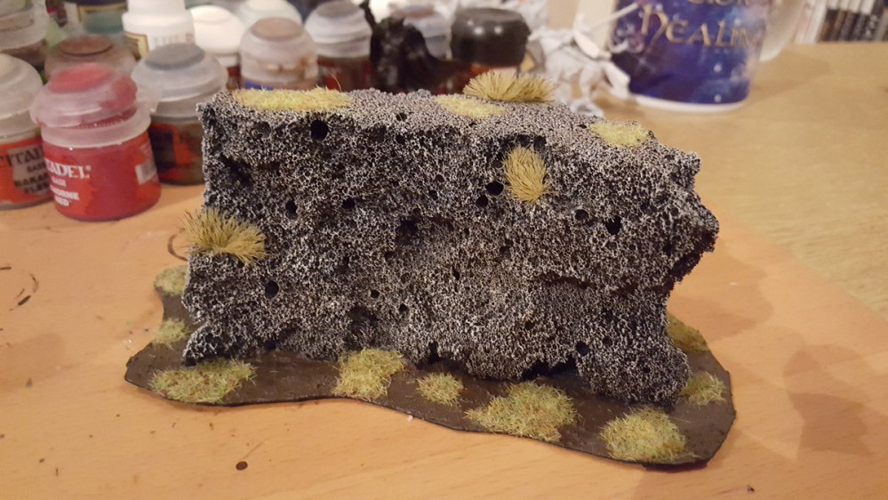 Building Sponge Rock Terrain & More!