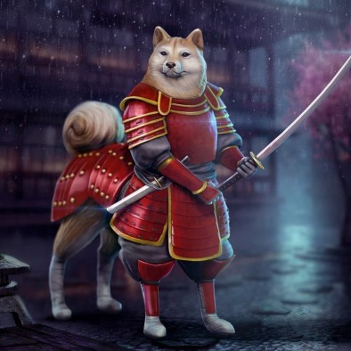 Samurai Shiba Inu