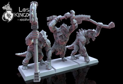 Saurian Kroxis - Lost Kingdom Miniatures