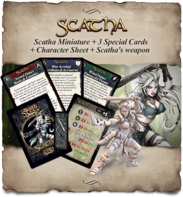 Scatha Miniature - Blood & Steel