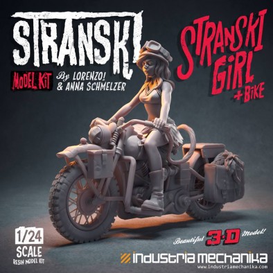 Stranski Girl & Bike - Industria Mechanika