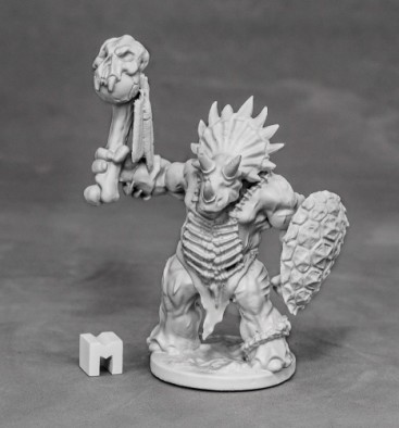 Thunderfoot Defender (Triceratops) - Reaper Miniatures