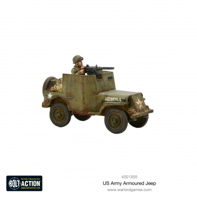 US Army Armoured Jeep - Bolt Action