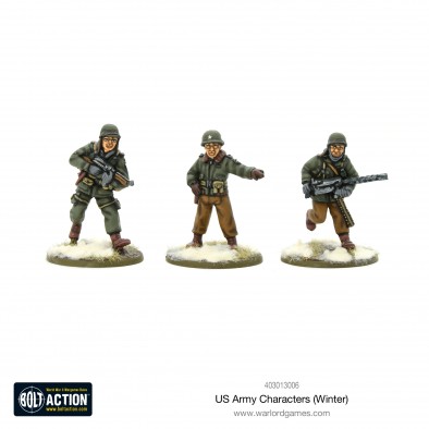 US Army Characters (Winter) - Bolt Action