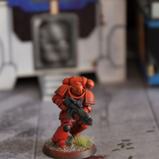 A quick paint Blood Angel