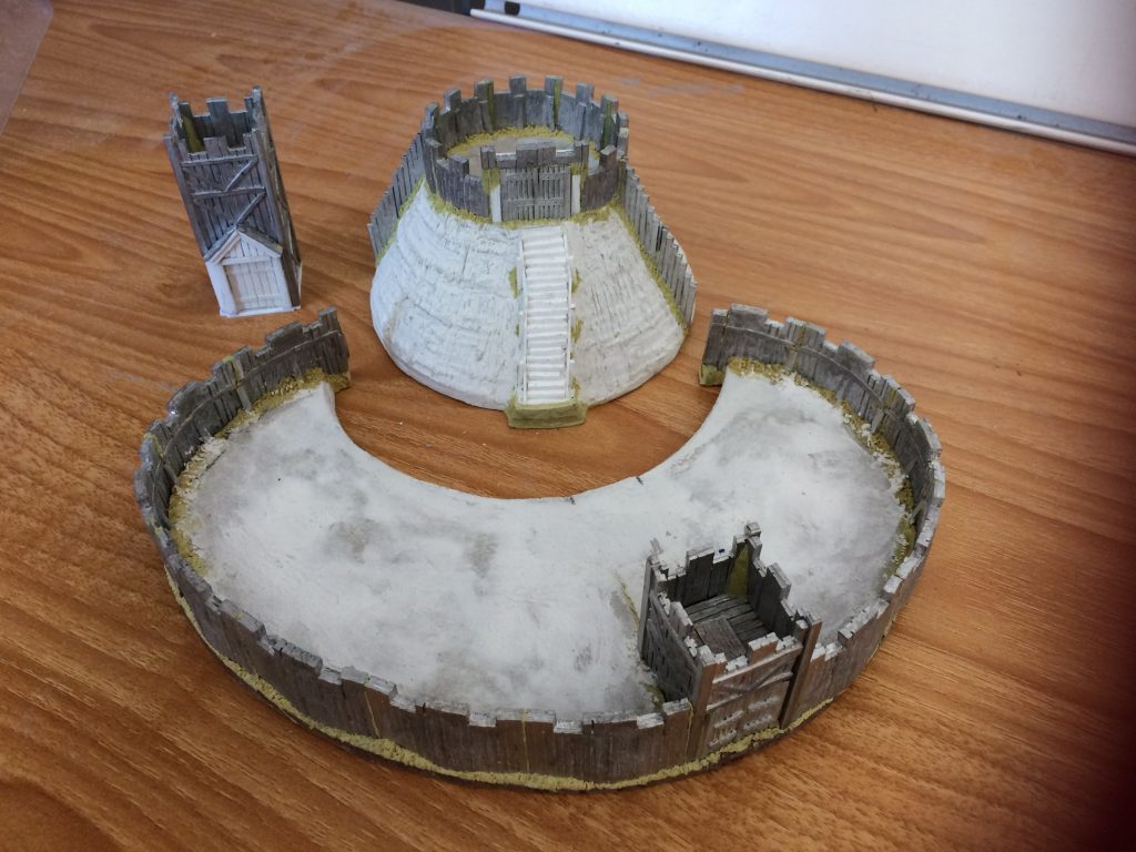 15mm Motte & Bailey #2 - Forged In Battle