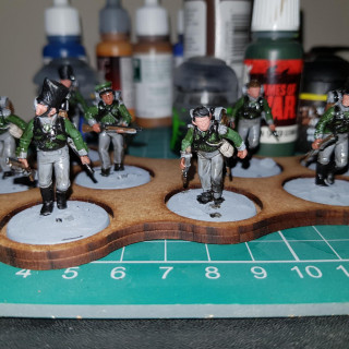 Jaegers get started and command progress