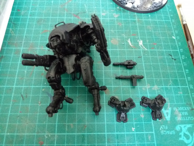 Step 1: Basecoat, Army Painter Matt Black Spray 