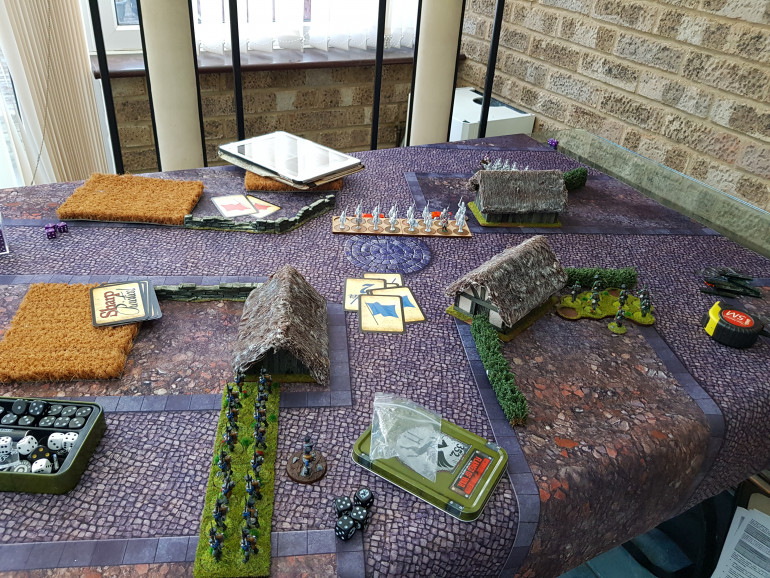 Round 1 - Deployment and movement