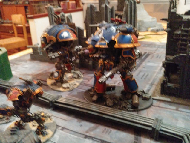 A couple of pics of layout with Knights abroad