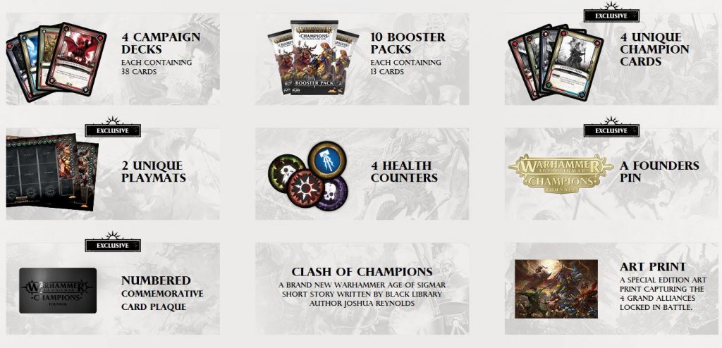 Age Of Sigmar Champions Founders Pack