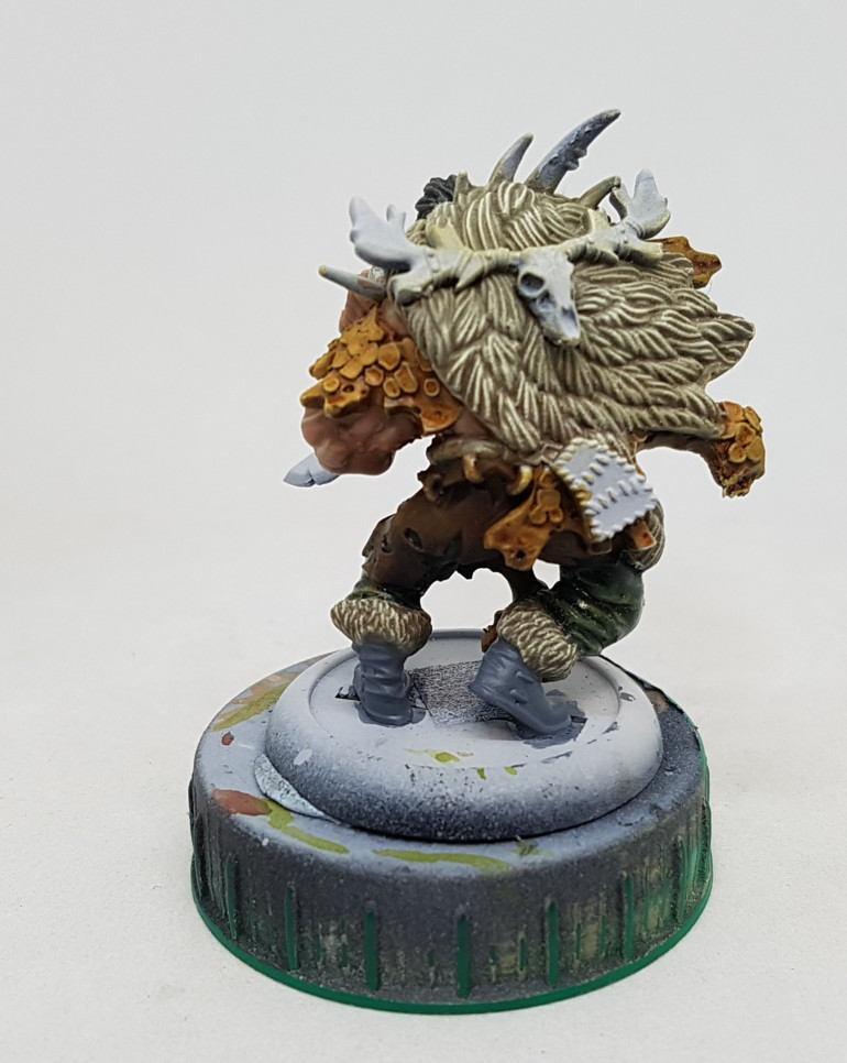 Base coated with a mix of P3 Greatcoat Grey and P3 Menoth White Highlight. After some washes and highlights they largely looked the same as this so i won't bother detailing them