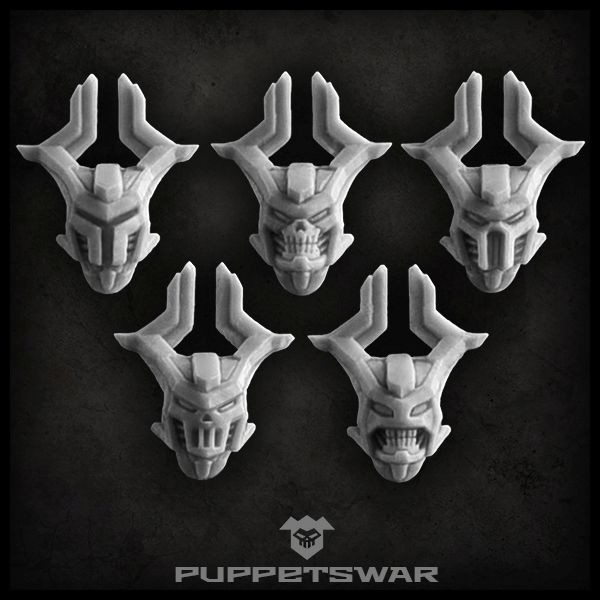 Blood Knights Helmets - Puppets War