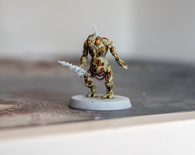 This is Brian the Bee, he thinks he's a plaguebearer but he's just a confused wee bee. 