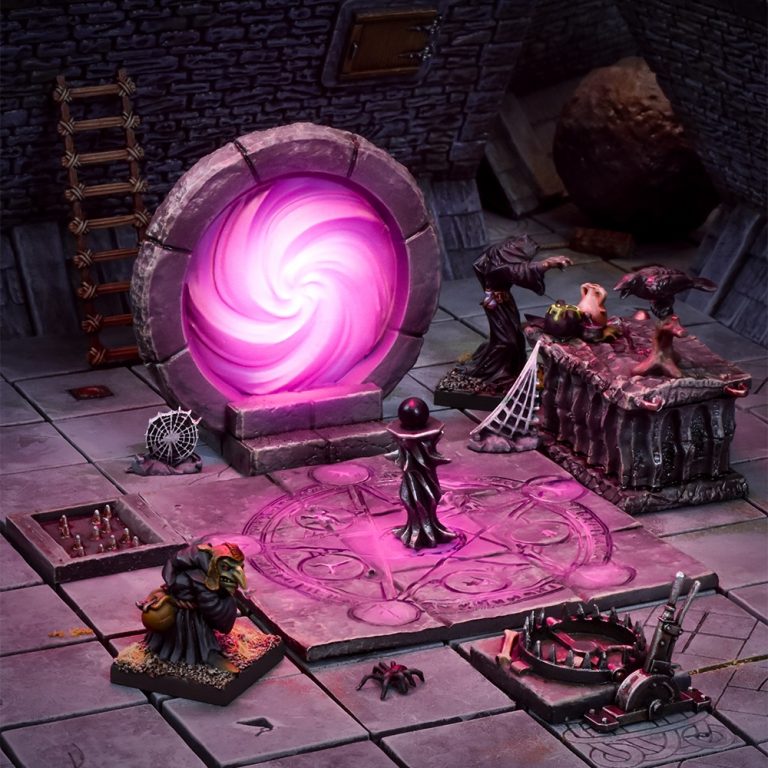 Mantic Games – Terreno Crate: Tavoli E Sedie In Plastica, 16 Pezzi, Non Verniciati - 6