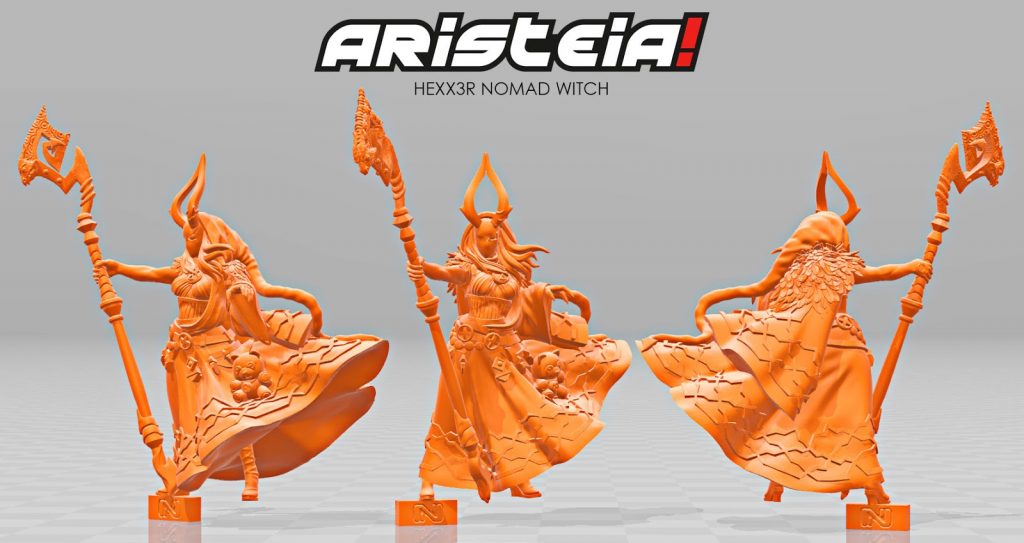 Hexx3r Nomad Witch Skin (Render) - Aristeia!