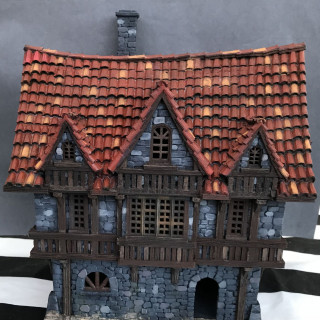 Printable Scenery - The Port House from the 