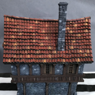 Printable Scenery - The Port House from the 