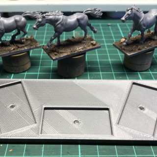 Victrix Numidian light horse - prepping and basing using custom movement trays