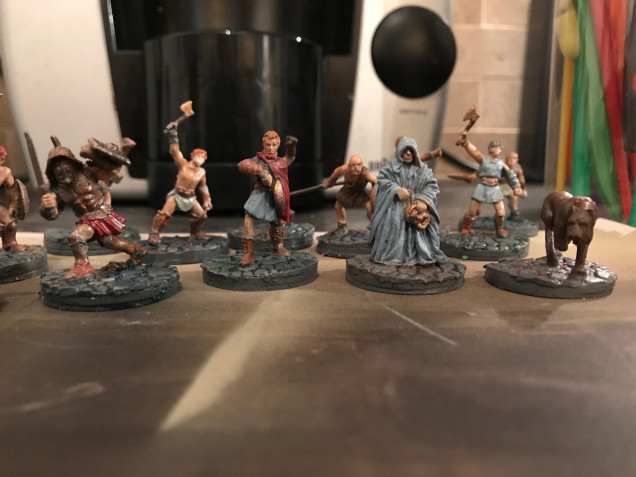 The Gang's all painted!