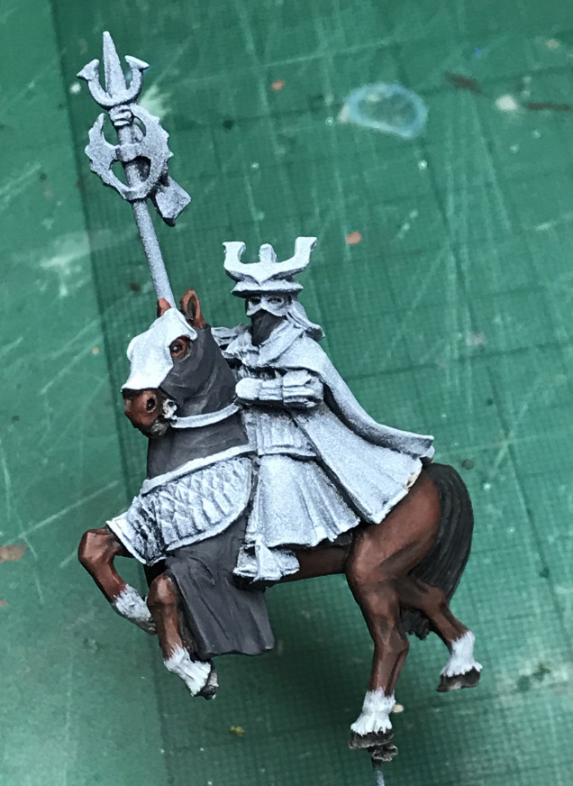 Made a start on the War Priest's horse