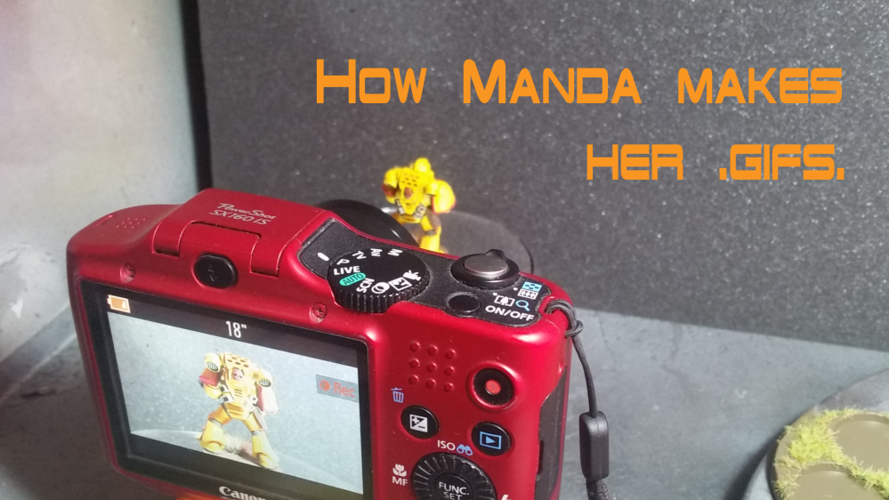 How Manda (Amachan) Makes Her .gifs.