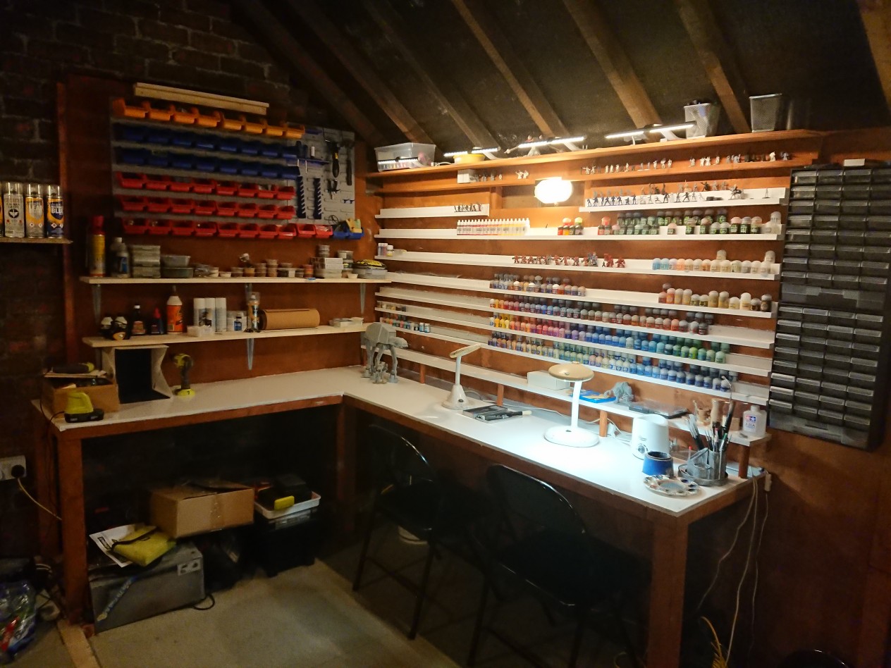 Miniature painting station - how should look setup for miniature