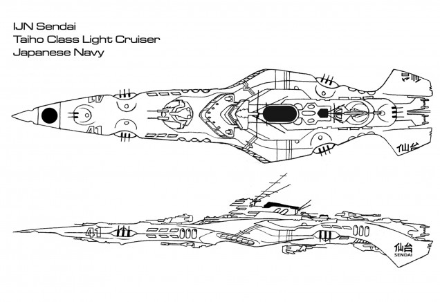 Darkstar - Taiho Class Light Cruiser