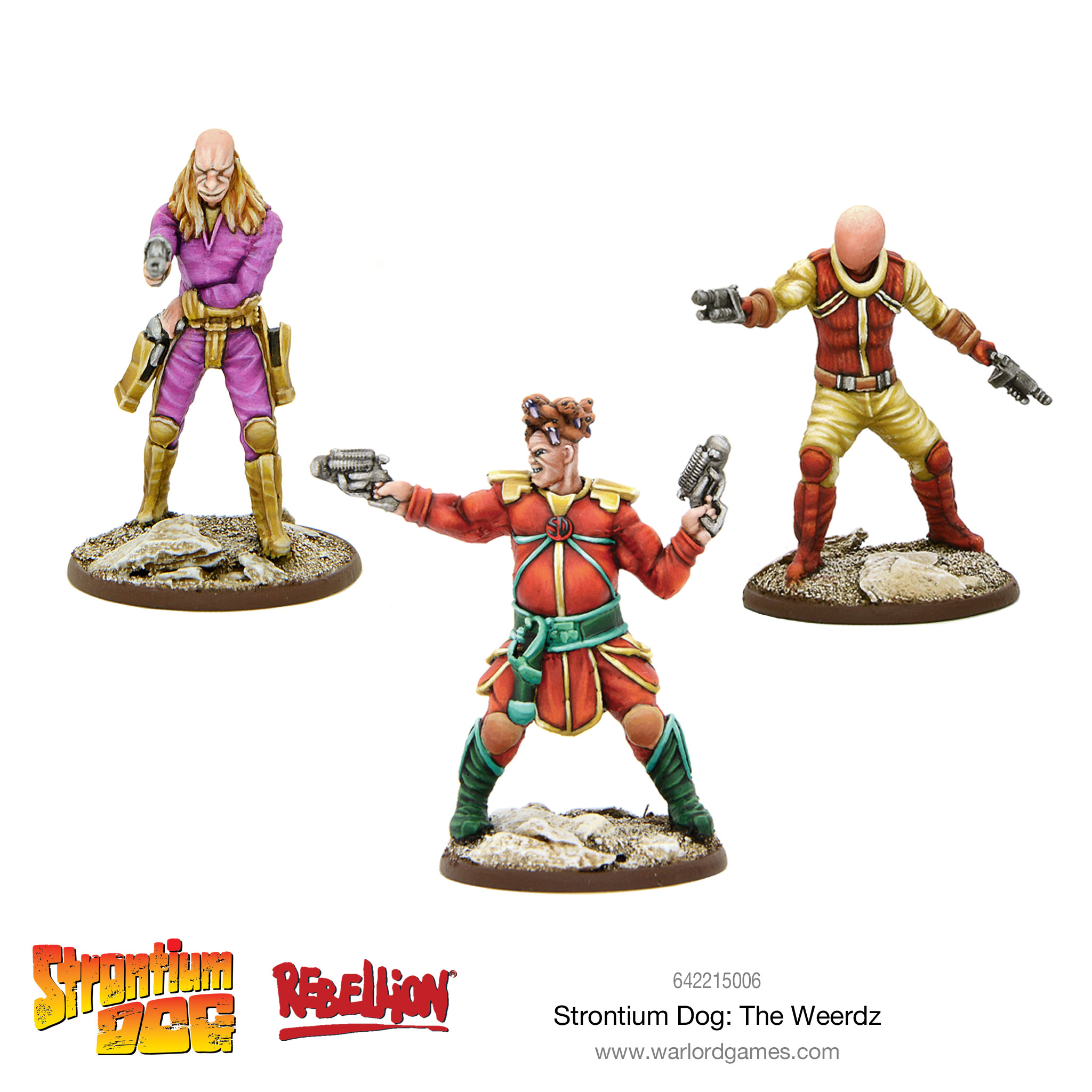 Strontium Dog Build A Mutie Mutants Warlord Games 28mm 