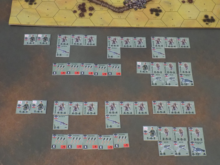 Valor & Victory 1918 Edition - Setting up a game for new Trench Boards