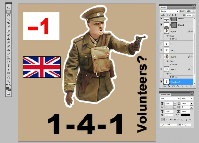Creating British Units - Valor & Victory 1918 Edition (P 2)