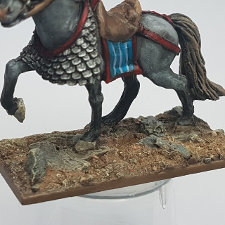 Finishing the Base on the Warlord's Mighty Steed