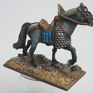 Finishing the Base on the Warlord's Mighty Steed