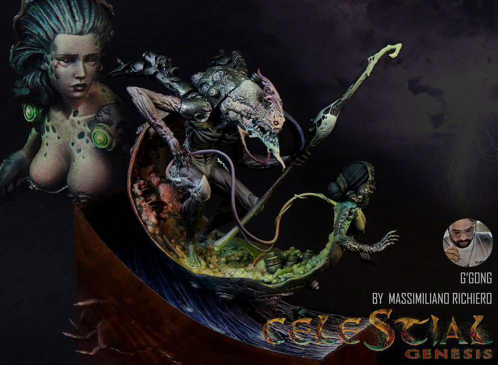 G’Gong – Celestial Genesis Painting Contest by Massimiliano Amon Richiero